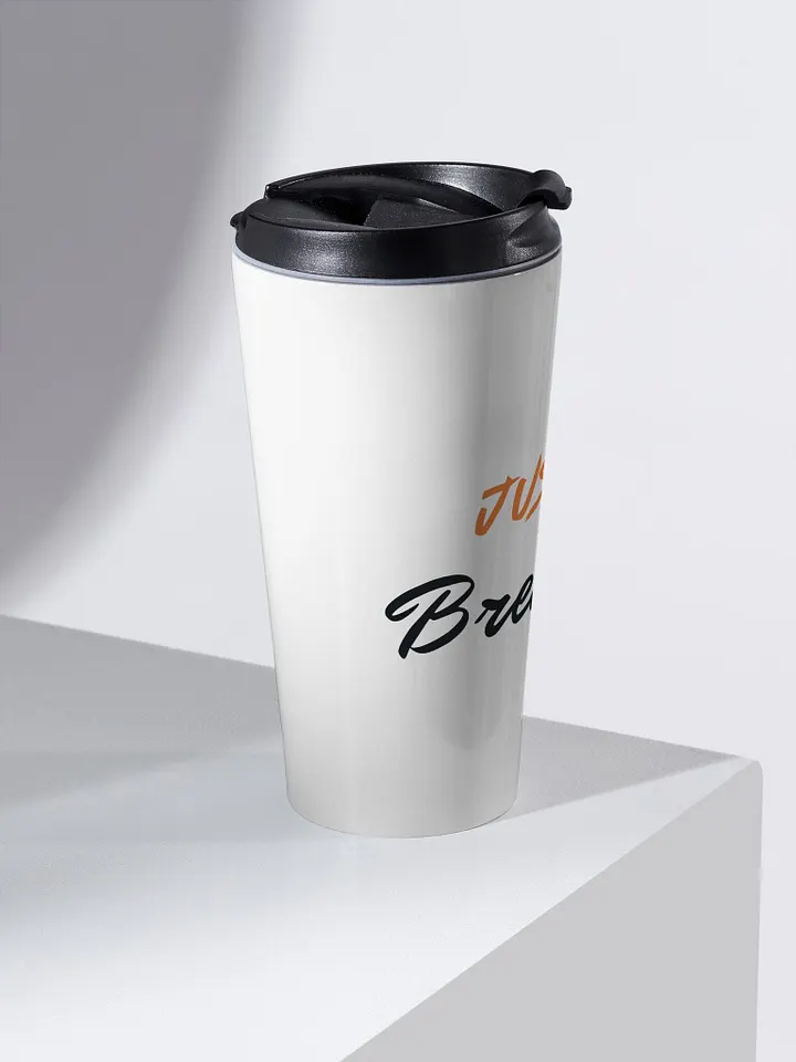 Breathe Easy Stainless Steel Travel Mug product image (2)