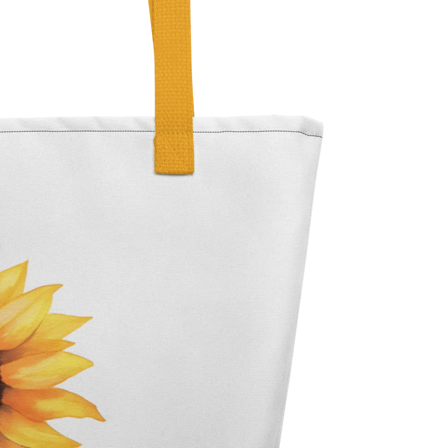 Vibrant Sunflower All-Over Tote Bag product image (9)