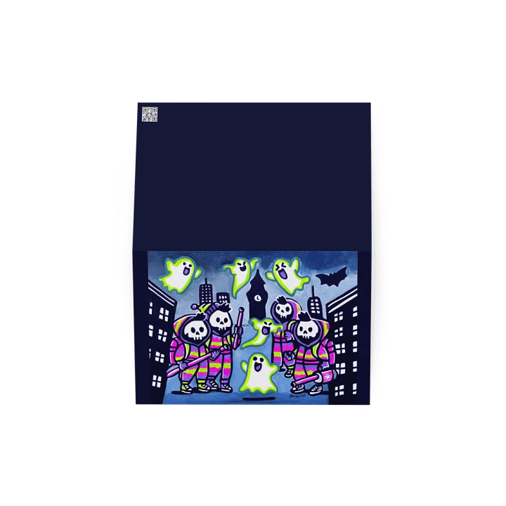 Ghostly Pursuit Greeting Card product image (2)