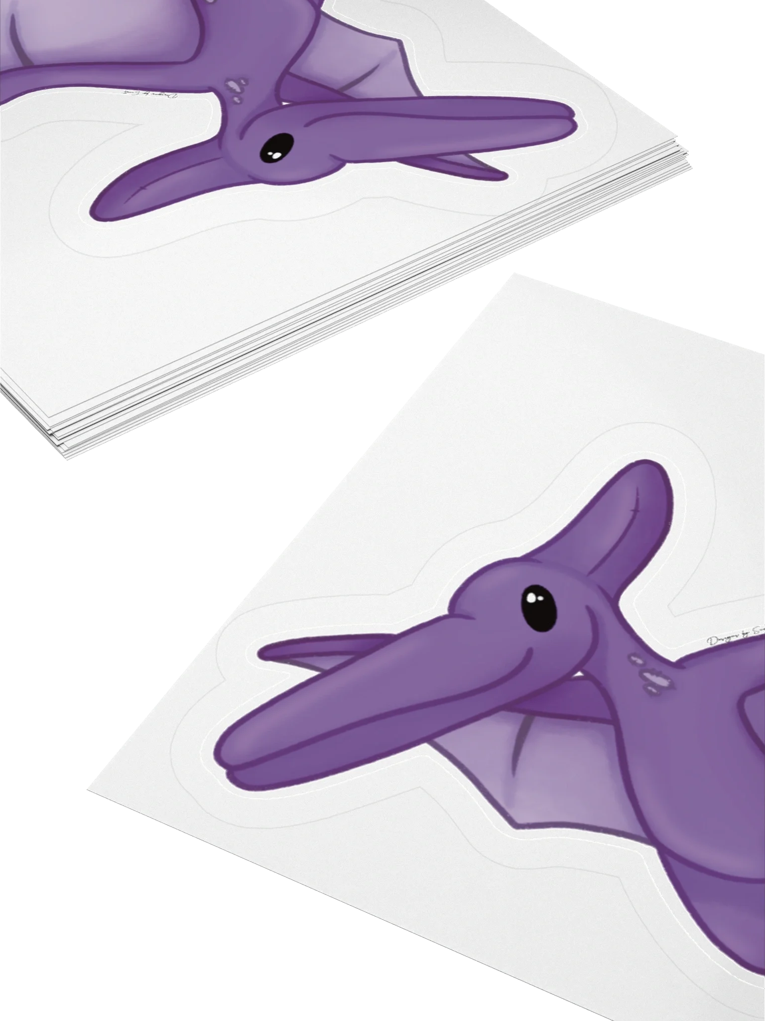 Pterodactyl Plushie Sticker product image (11)