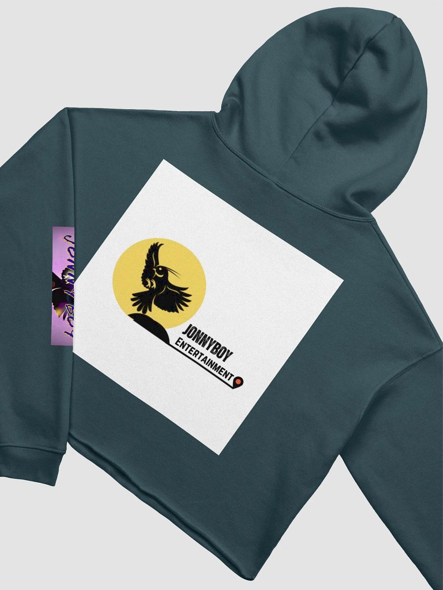 Reflective Wings Crop Hoodie product image (28)