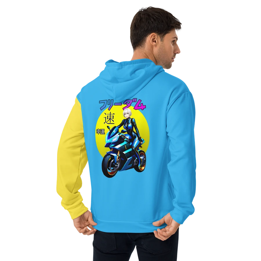 Biker Girl - Hoodie (Blue) product image (16)