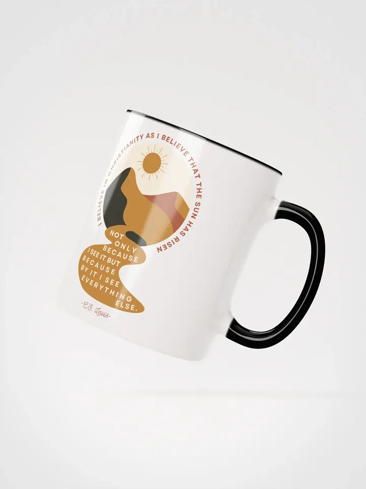 I Believe in Christianity C.S. Lewis Quote Mug product image (6)