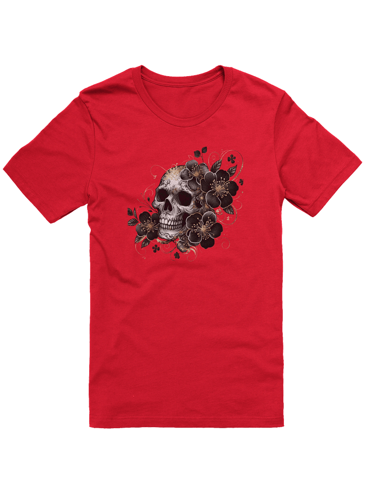 Floral Skull Elegance T-Shirt product image (9)