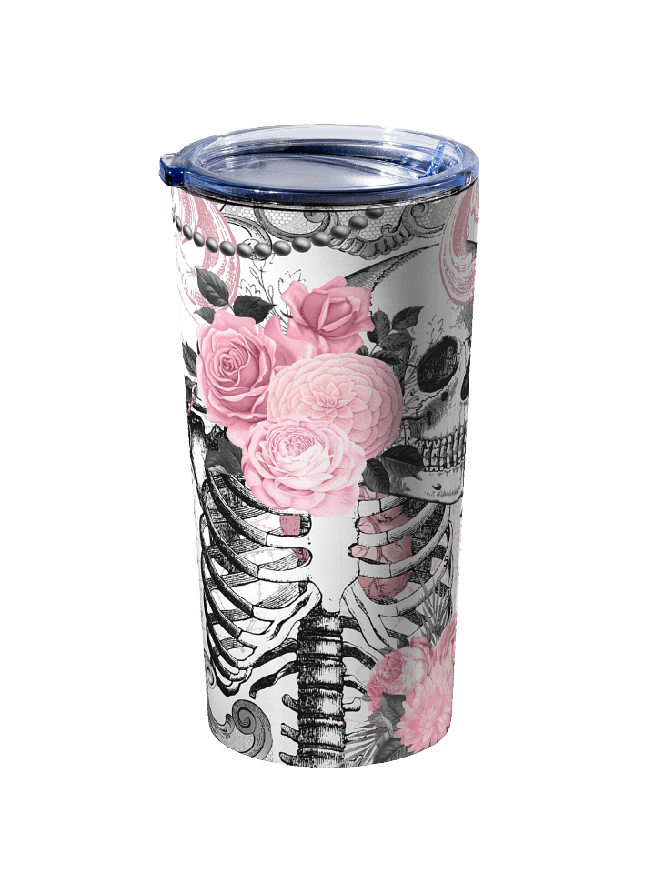 Gothic Rose Skeleton 20oz Tumbler product image (2)