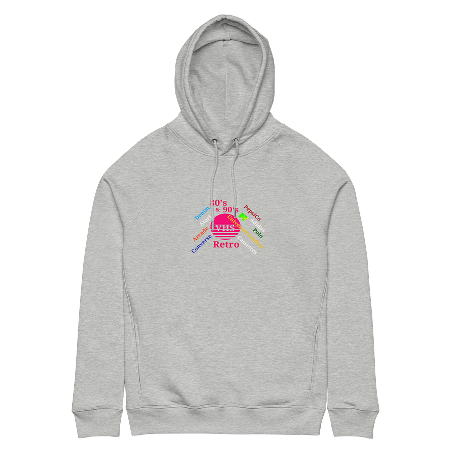 Retro VHS Circle Unisex Hoodie product image (6)