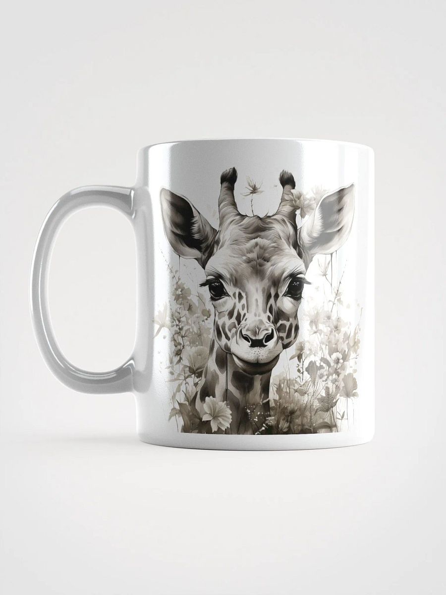 Mirrored Giraffes Floral Mug product image (16)