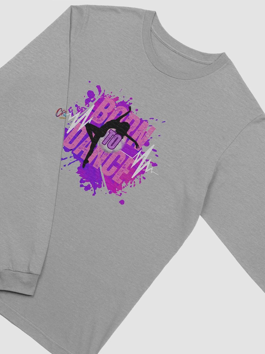 Born to Dance Her Silhouette Long Sleeve Tee product image (42)