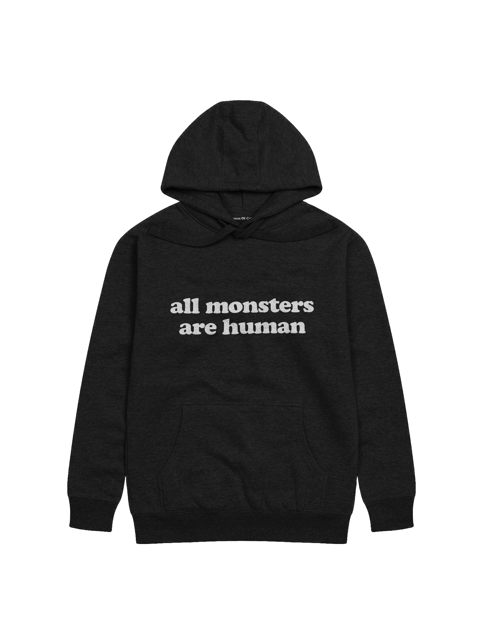"all monsters are human" Hoodie product image (1)