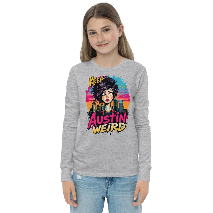 Keep Austin Weird Stylized Youth Tee product image (4)