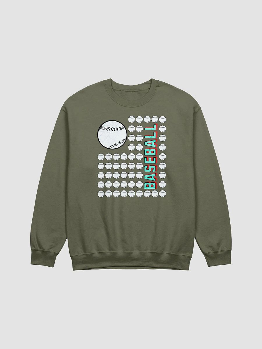 US Flag Baseball Home Run Classic Crewneck Sweatshirt product image (11)