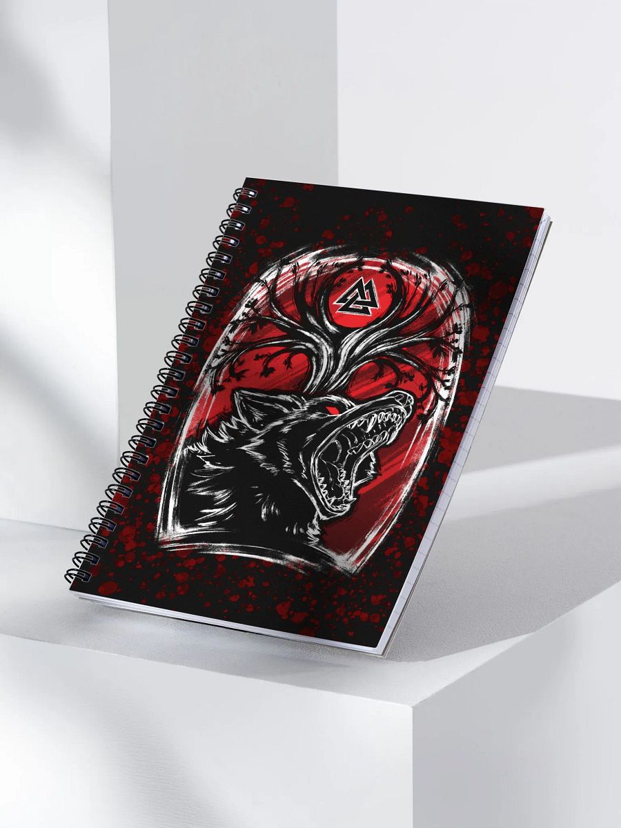 'Shadow of the Yggdrasil' Spiral Notebook product image (4)