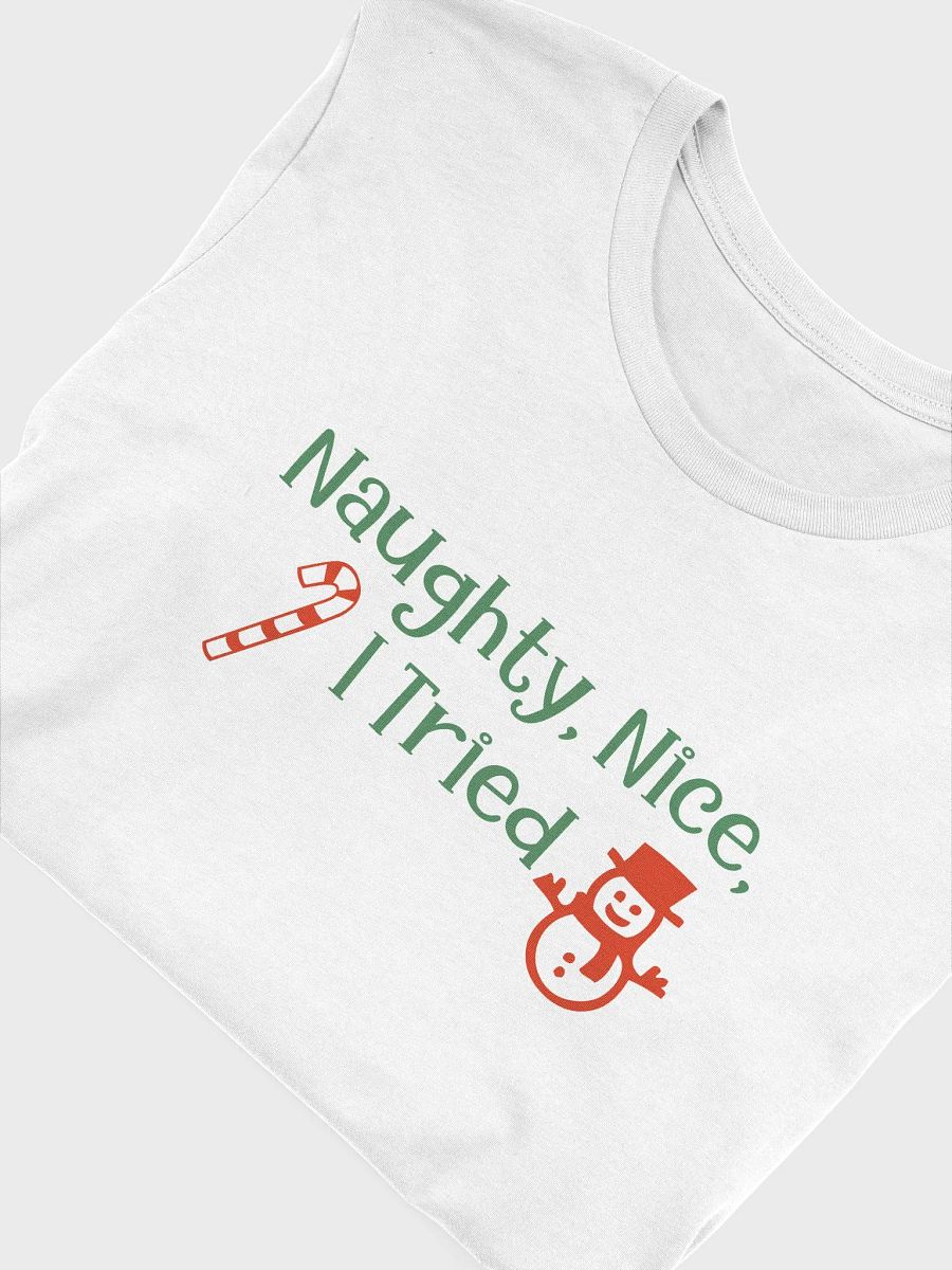 Festive Naughty & Nice T-Shirt product image (35)