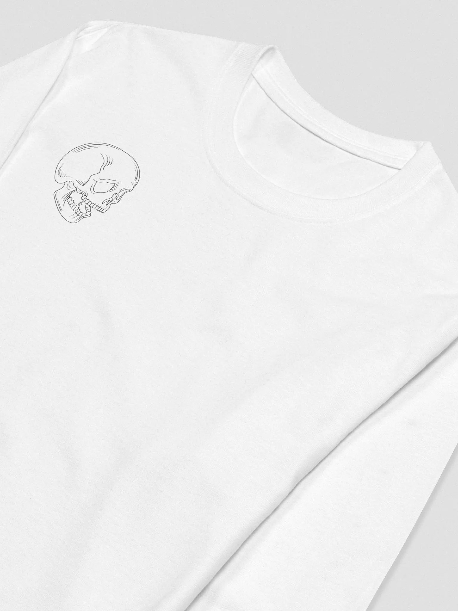 Skull Front And Back Champion Long Sleeve Shirt product image (3)