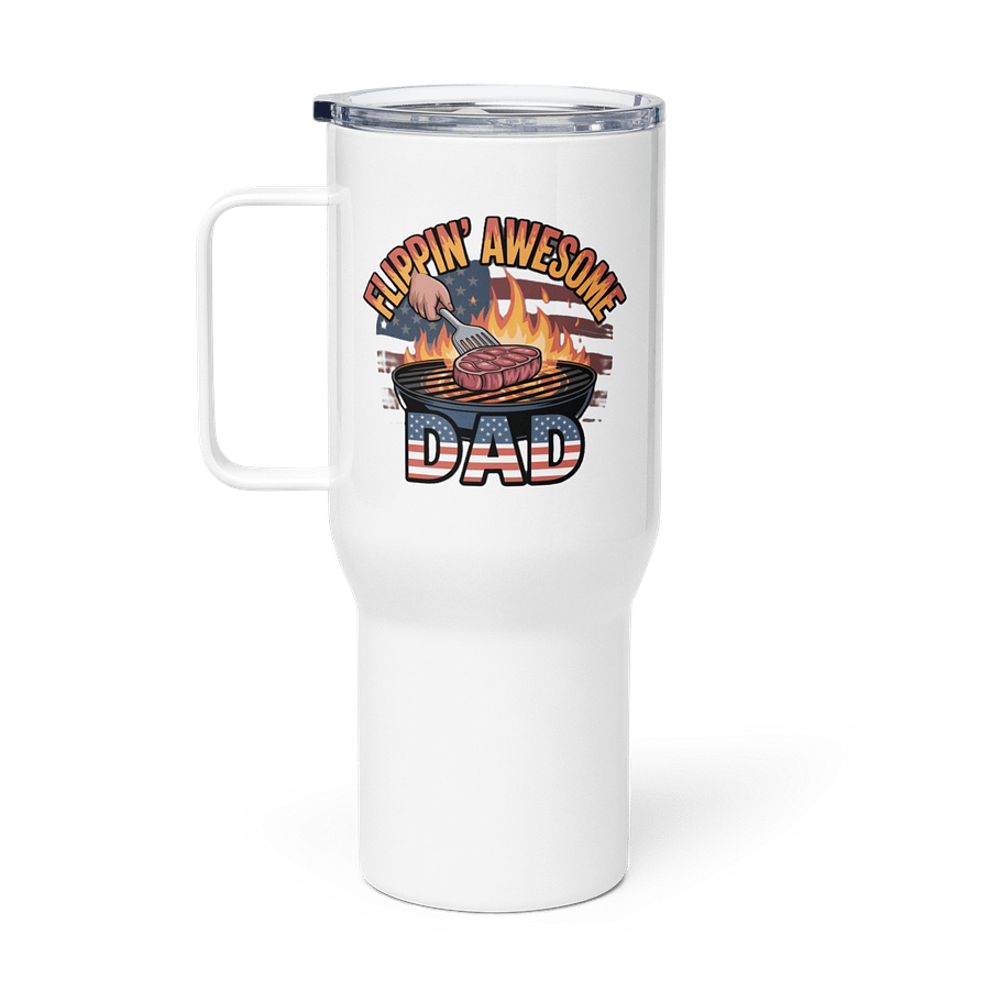 Flippin' Awesome Dad Travel Mug product image (1)