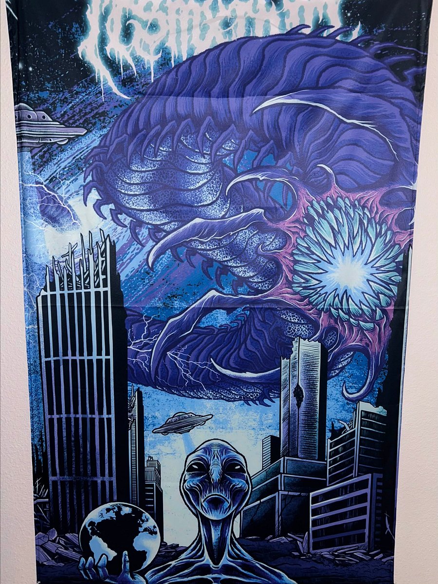 "Leviathan" Wall Flag product image (1)