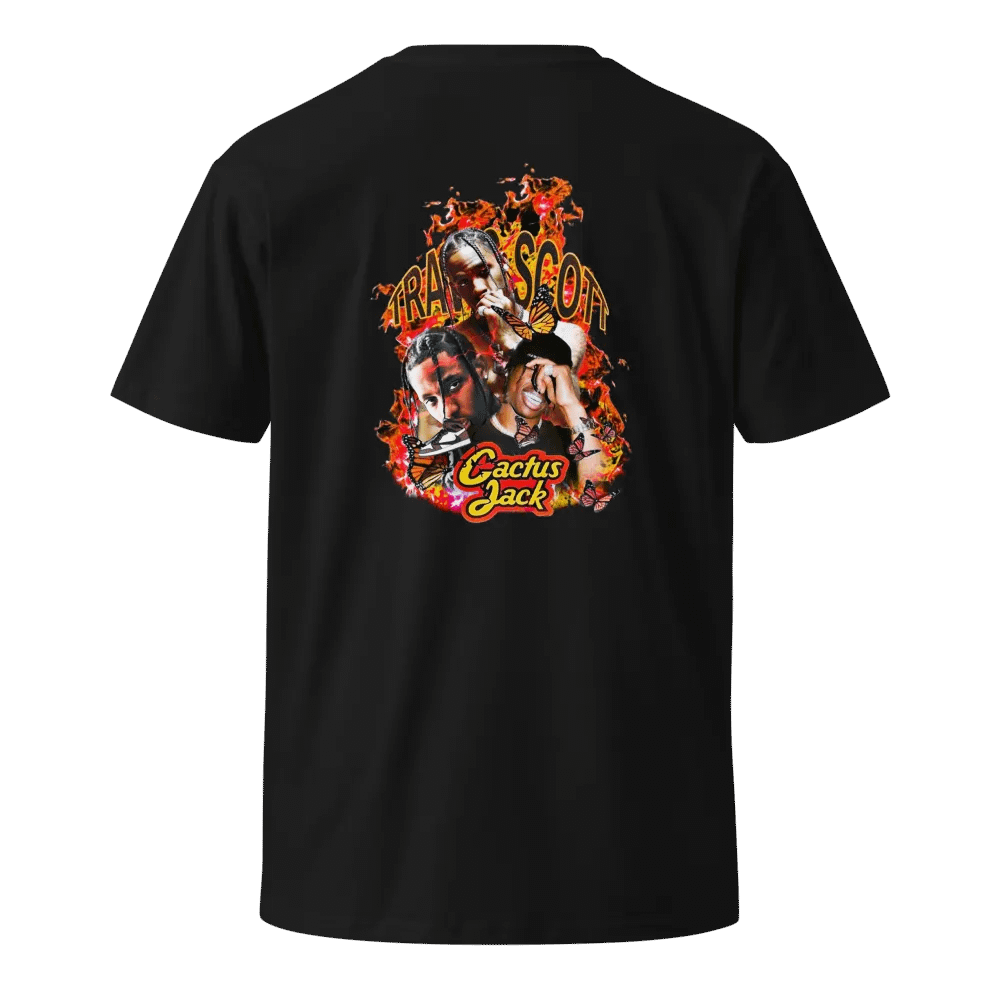 Cactus Jack Flames Unisex Tee product image (6)