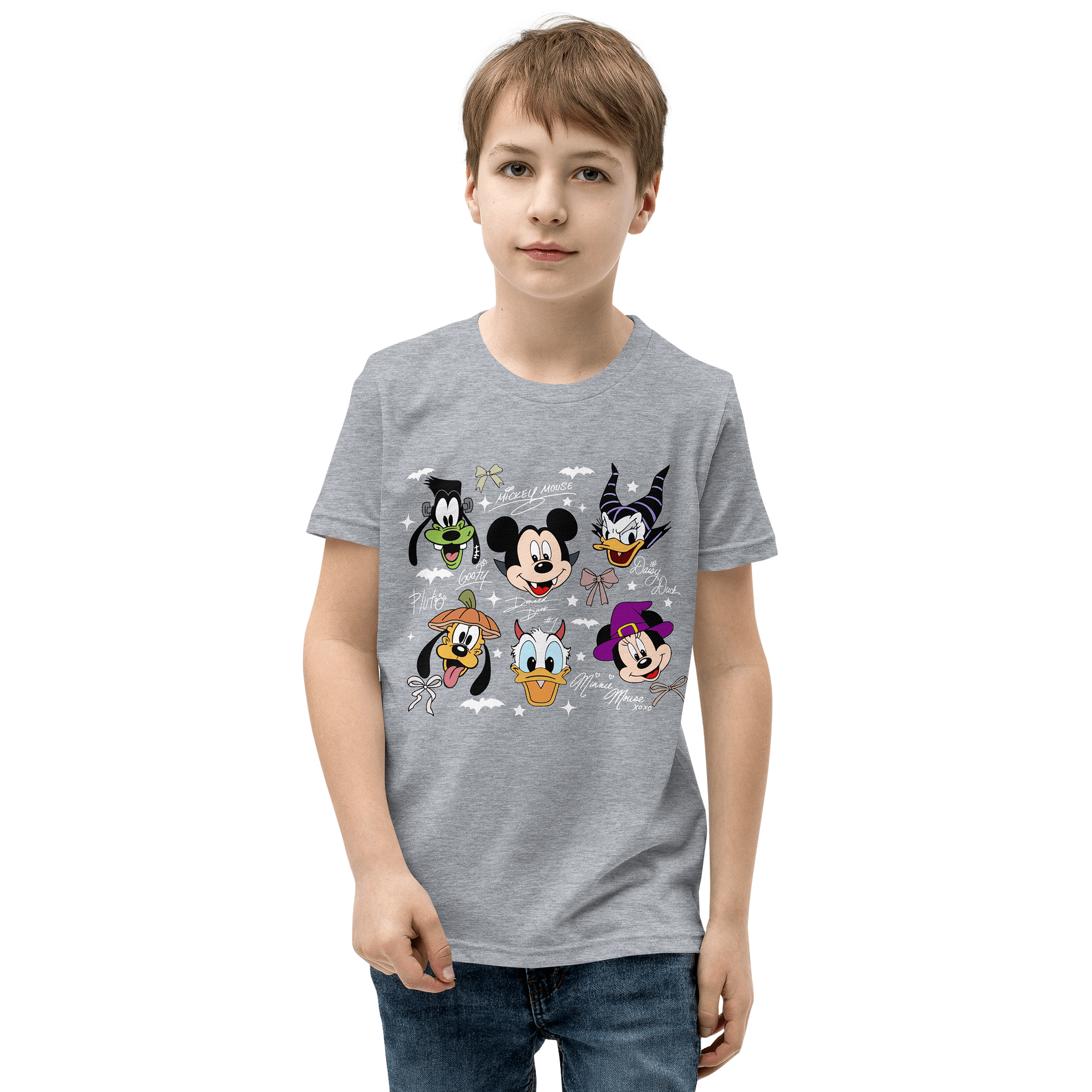 Halloween T-Shirt Kids Crew Neck Mickey And Friends product image (10)