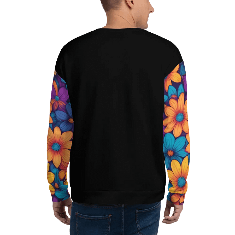 Floral Collage Unisex Sweatshirt product image (7)
