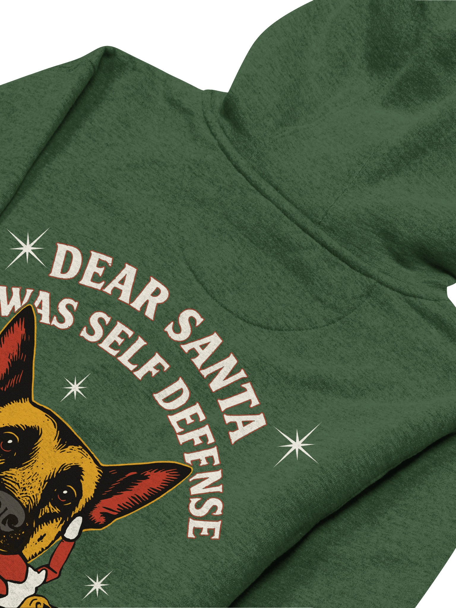 Dear Santa, It was self defense - Premium Adult Unisex Hoodie product image (3)