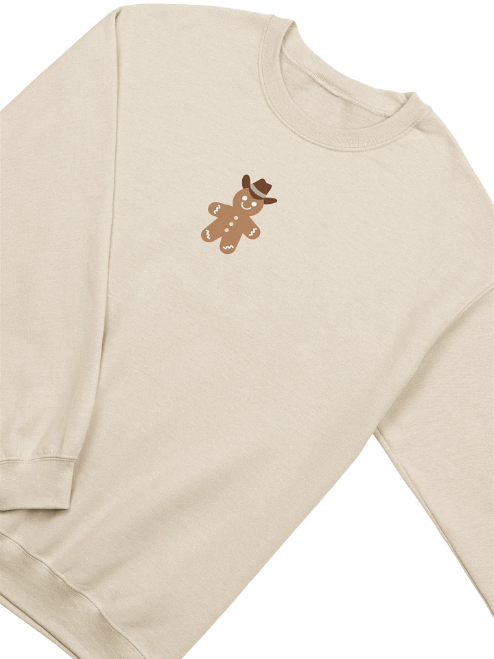 [Gingerbread Man Howdy Christmas] Holiday Crewneck Sweatshirt product image (1)
