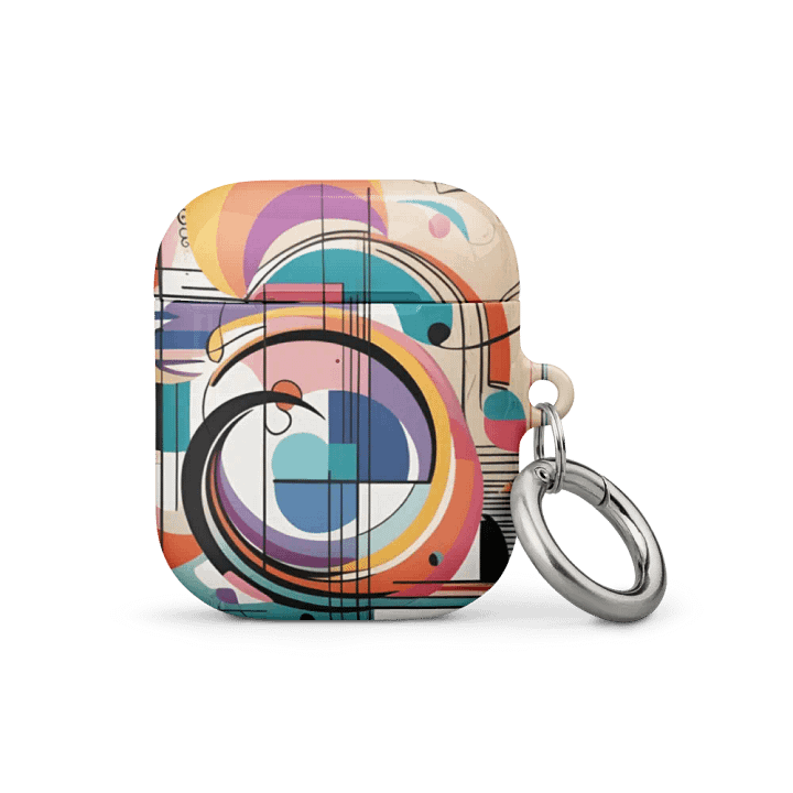 kadinsky inspired AirPods® Case gift to arty tech moms on mothersday product image (1)