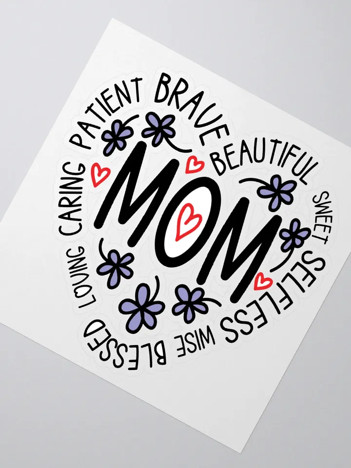 Mom's Heart Tribute Stickers product image (2)