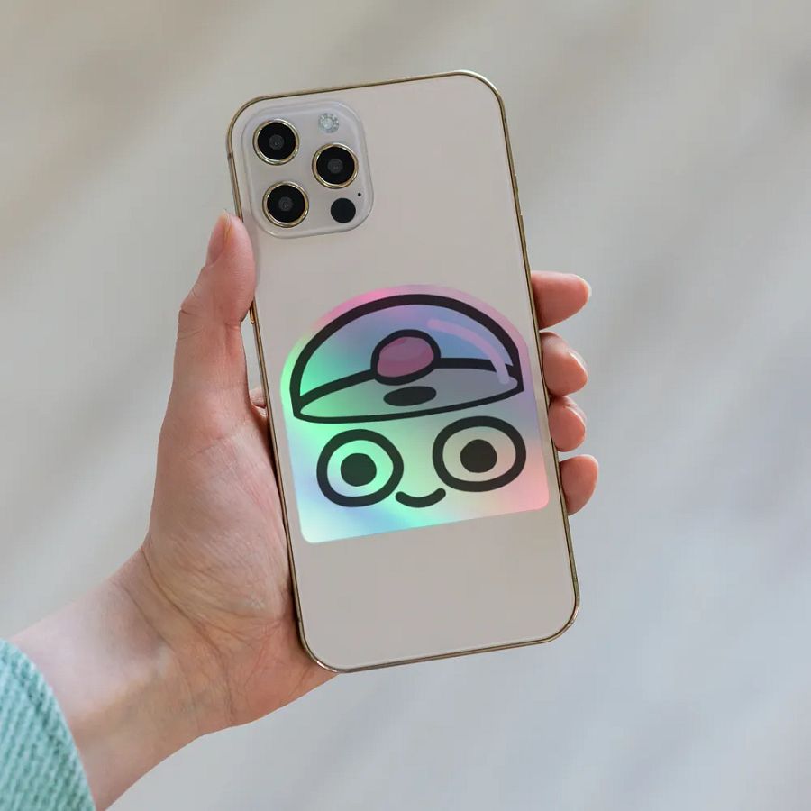 Brain Sticker (holo) product image (6)