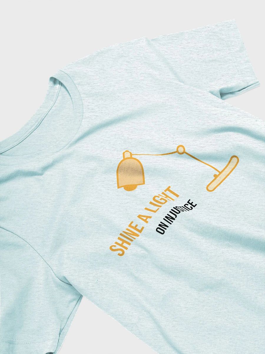 Shine a light on injustice, supersoft tee product image (3)