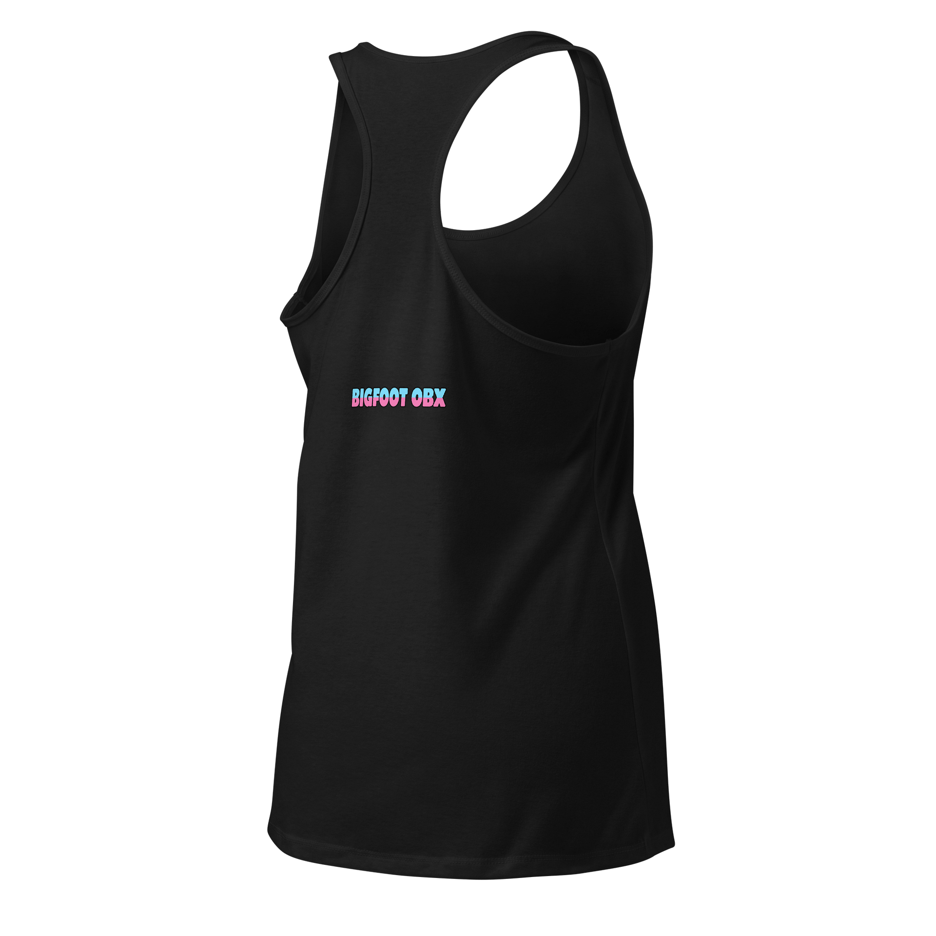 Destination Bigfoot Bronco Retro-Inspired Next Level Women's Racerback Tank Top (Multi Color Options) product image (8)