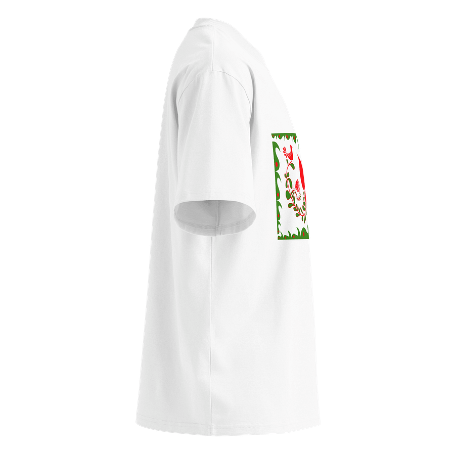 Traditional Hungary Folk Art Harmony Organic T-Shirt product image (3)