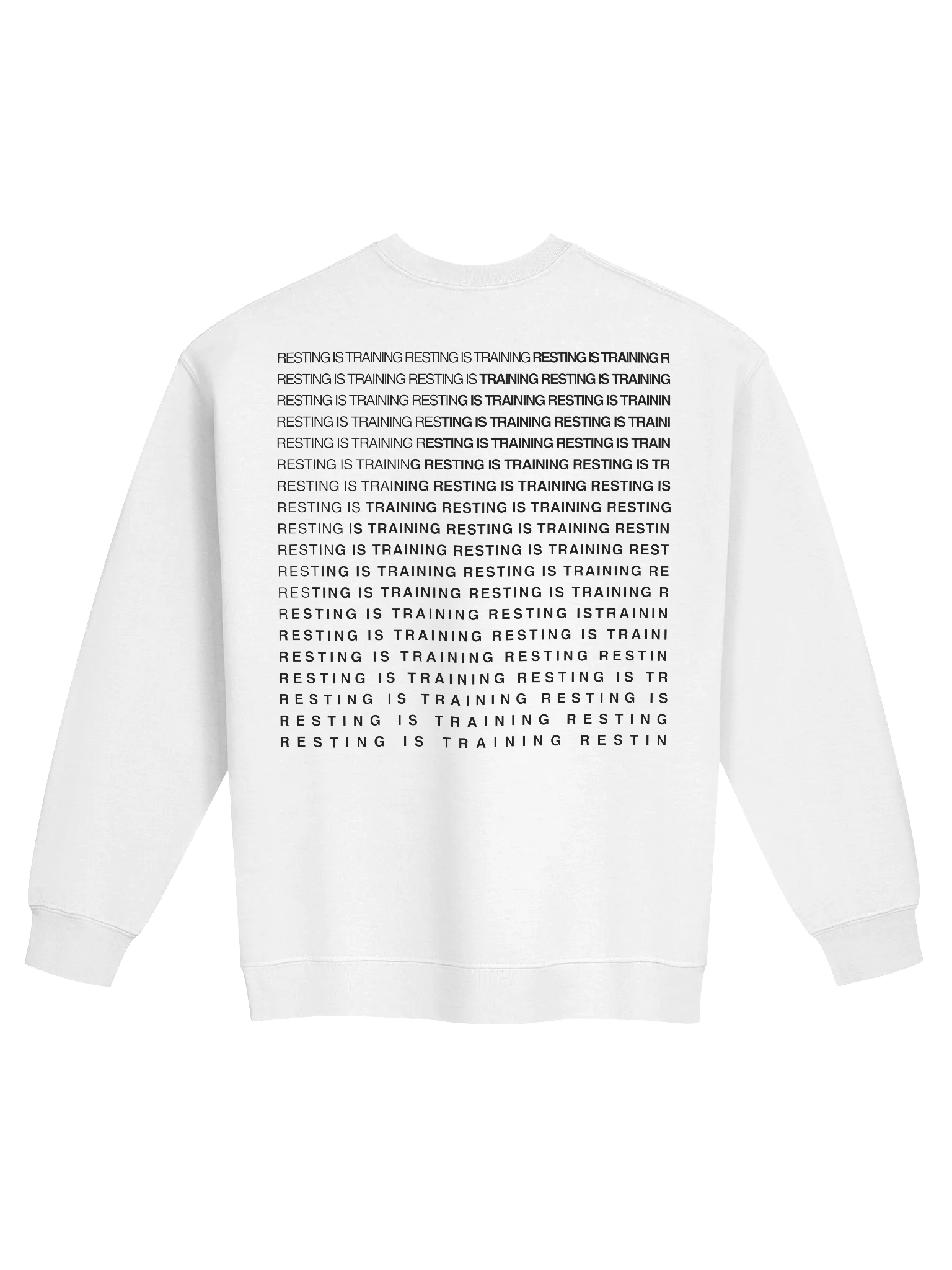 Vert.run Sweatshirt - Resting is training product image (2)