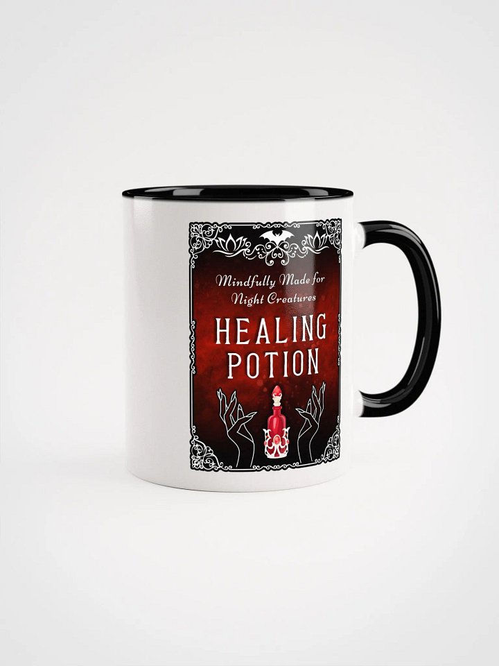 Healing Potion Mug - Available in Red or Black product image (3)