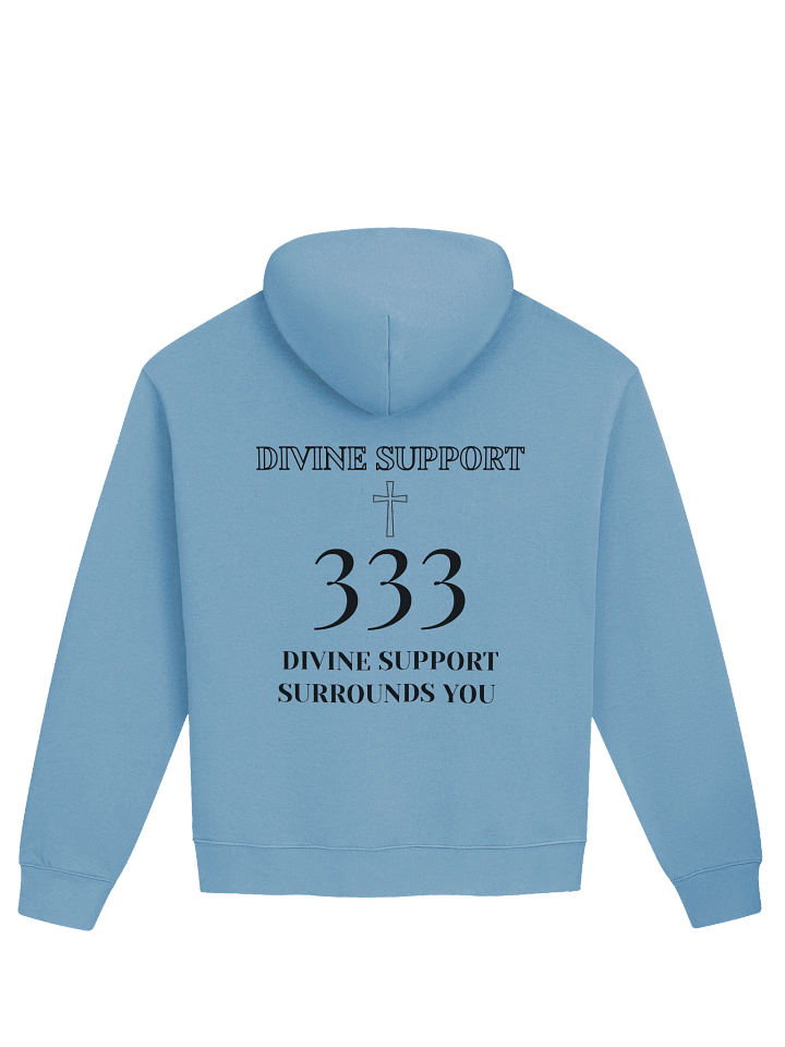 Cozy Vibes Oversized Hoodie - 333 — Divine support surrounds you product image (1)