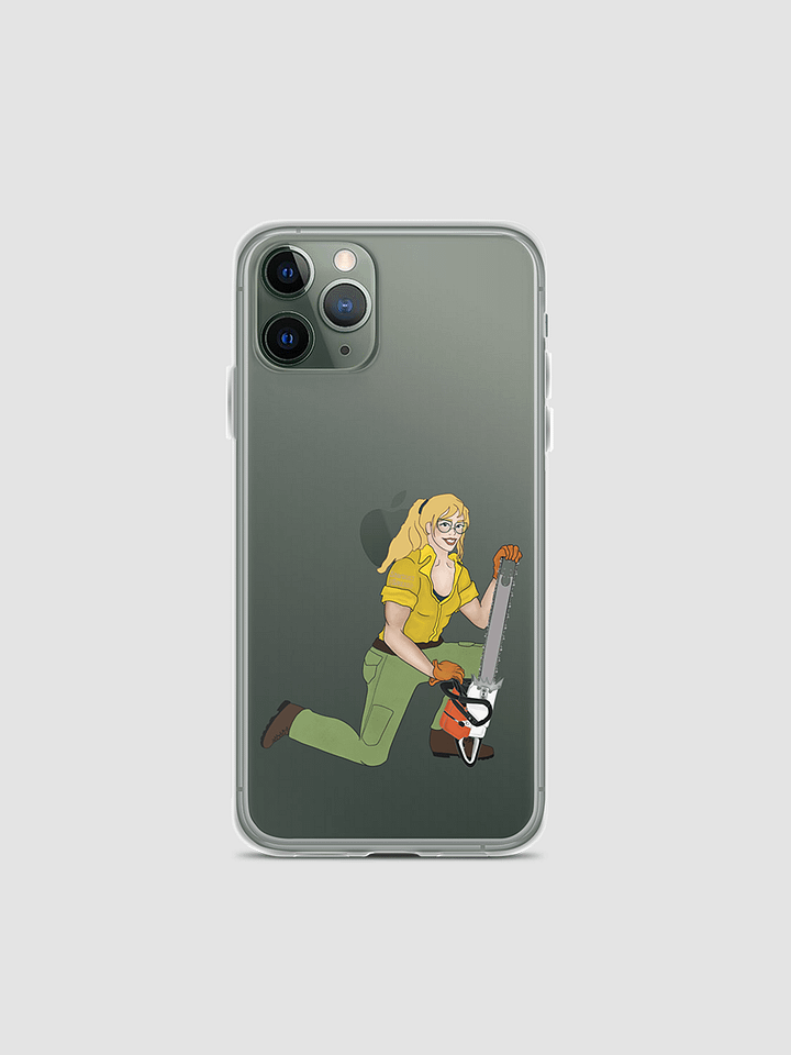 iPhone Case - Blonde Chainsaw Pinup product image (2)