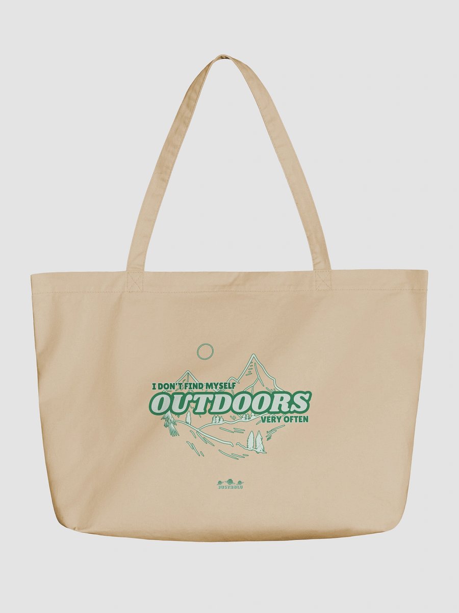"Outdoors" Canvas Tote product image (1)