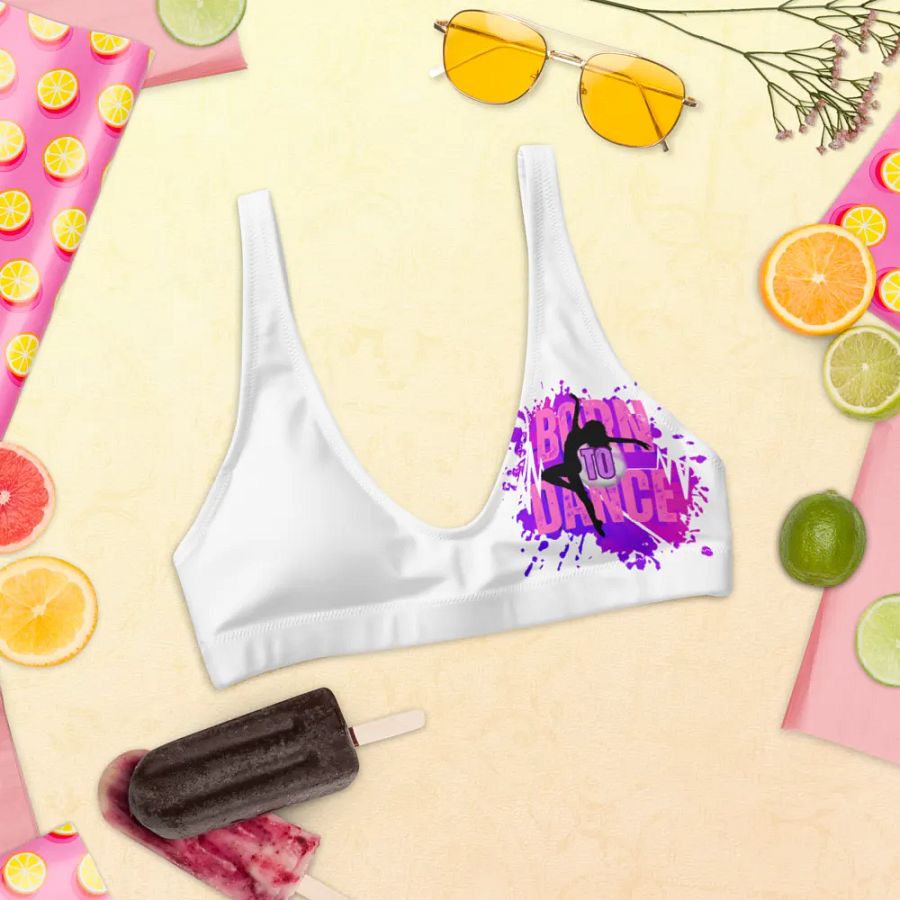 Born to Dance Her Silhouette Vibrant Bikini Top product image (10)