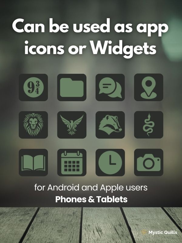 Dark Arts Minimalist App Icon Pack for Phones and Tablets product image (4)