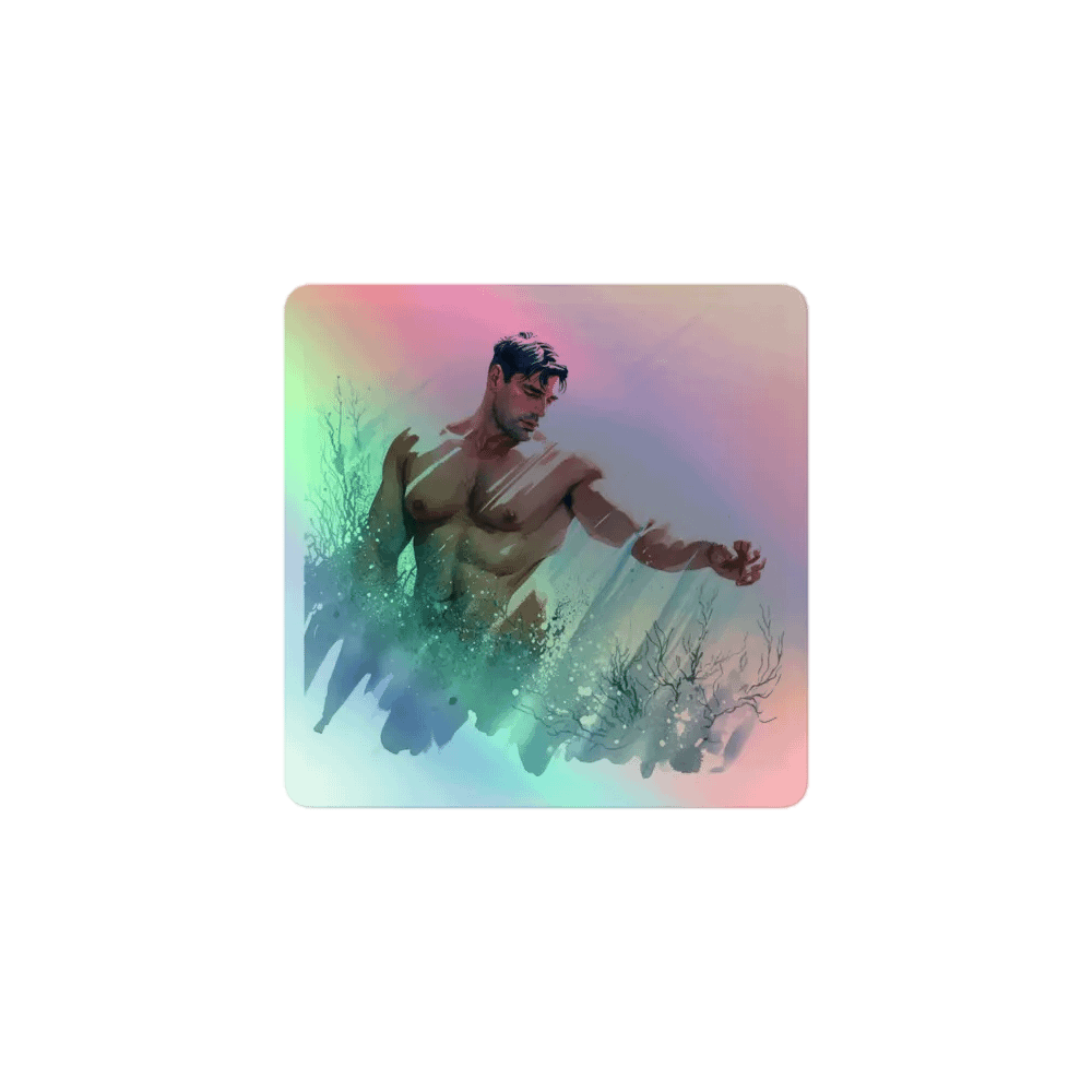 Winter Rainbow Sticker product image (1)