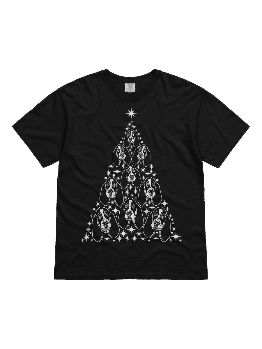 Basset Hound Christmas Tree T-Shirt product image (4)