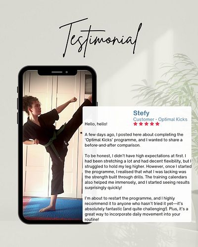 I absolutely love it when I get feedback like this. Stefy is a very active member of the @chloebruceacademy and has recently ...