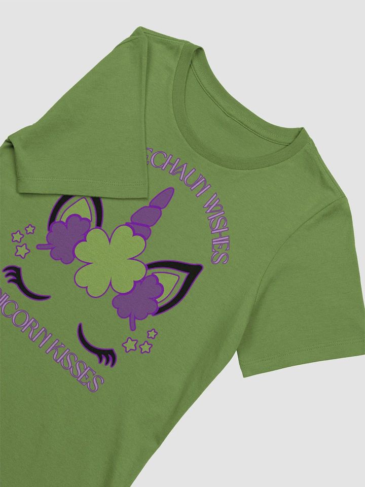 Leprechaun Wishes & Unicorn Kisses Relaxed Tee product image (26)