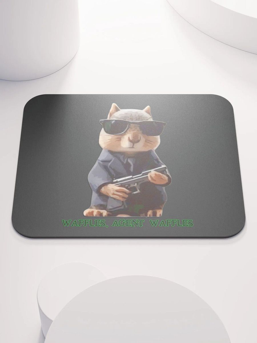 Agent Waffles - Mouse Pad product image (1)