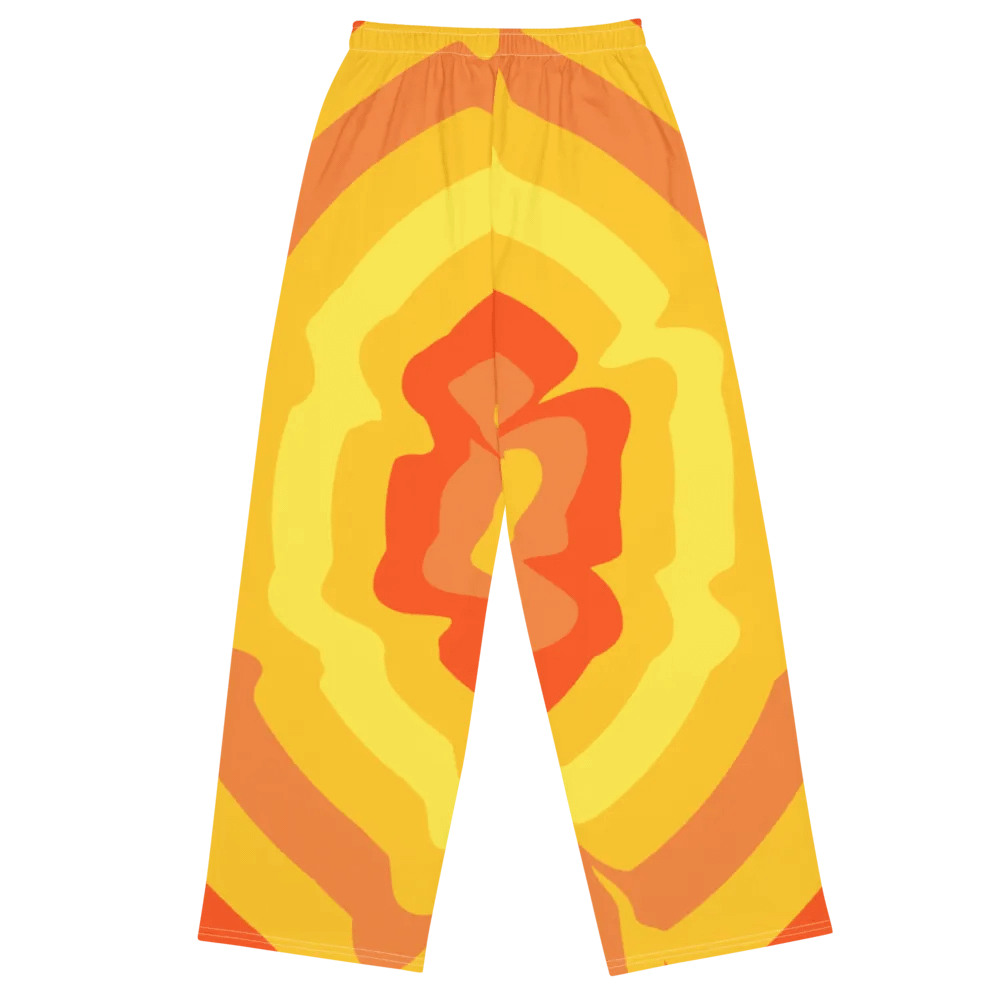 Sunset Waves Unisex Wide-Leg Pants product image (3)