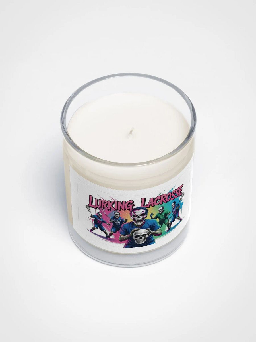 Lurking Lacrosse Soy Wax Candle product image (3)