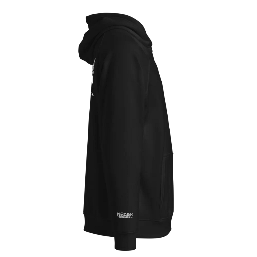 Unisex Eco Raglan Hoodie - White HApex Gear White Logo product image (3)
