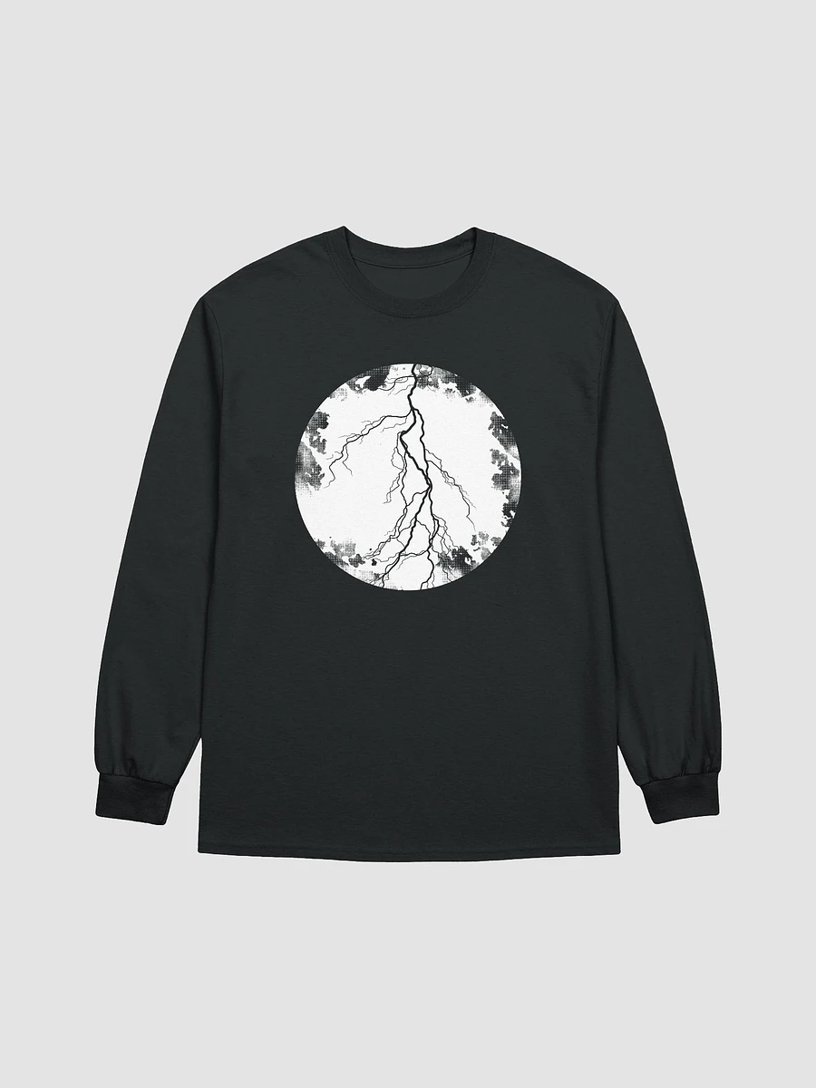 Full Moon, Lightning and Blood Long Sleeve T-Shirt product image (2)