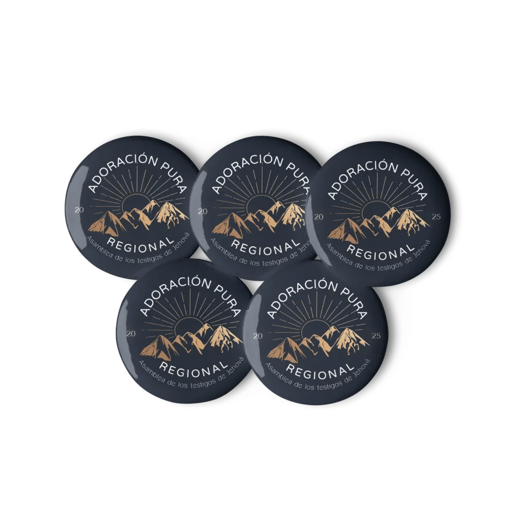 "Adoración Pura" Asamblea Regional | Majestic Mountains Navy Pin Set product image (1)