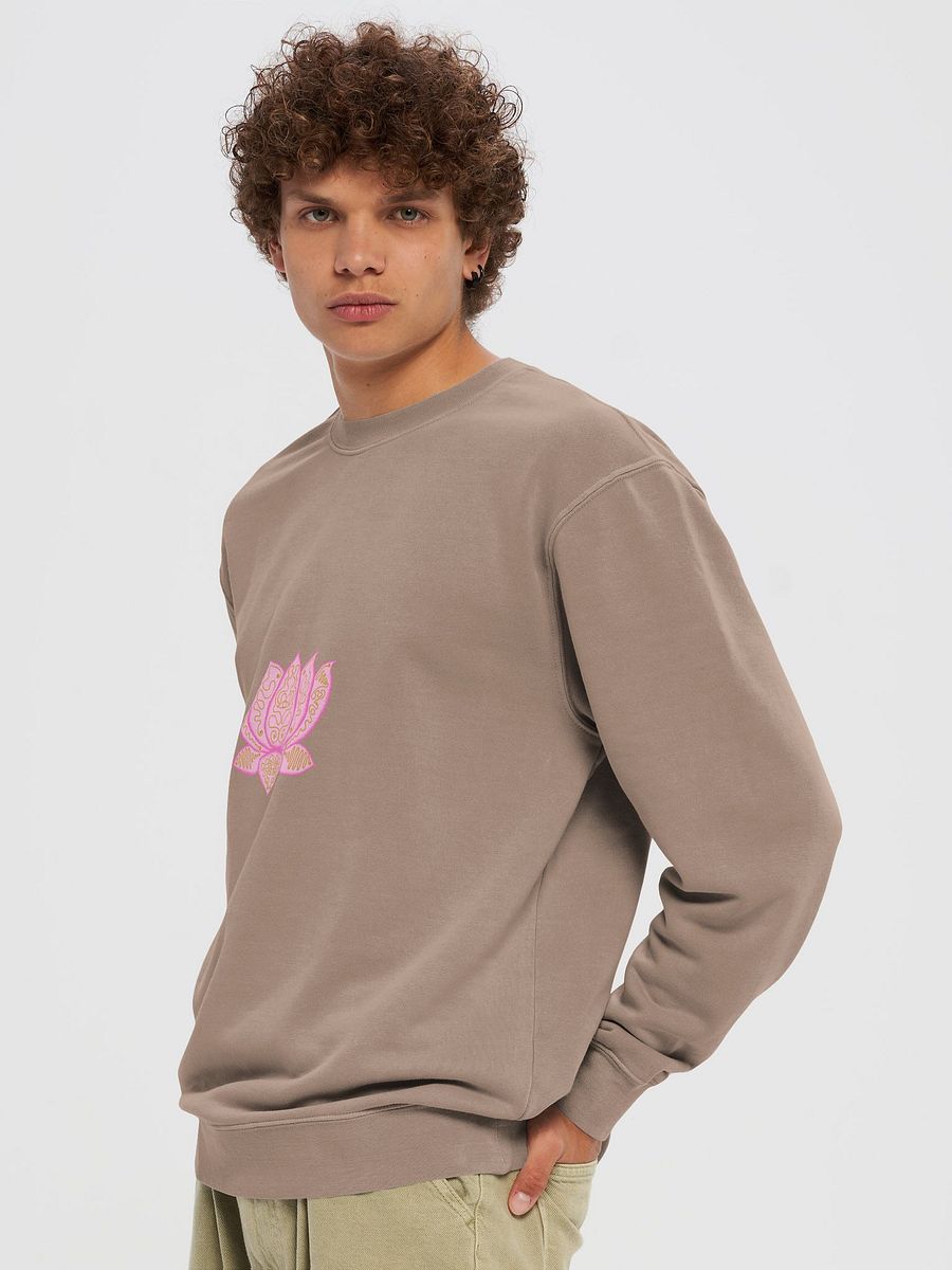 Lotus Eye Unisex Pigment Dyed Sweatshirt product image (5)