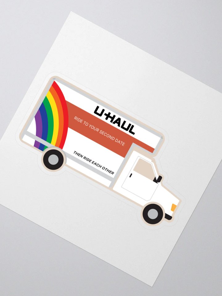 U-Haul Sticker | Funny Gay Sticker product image (2)